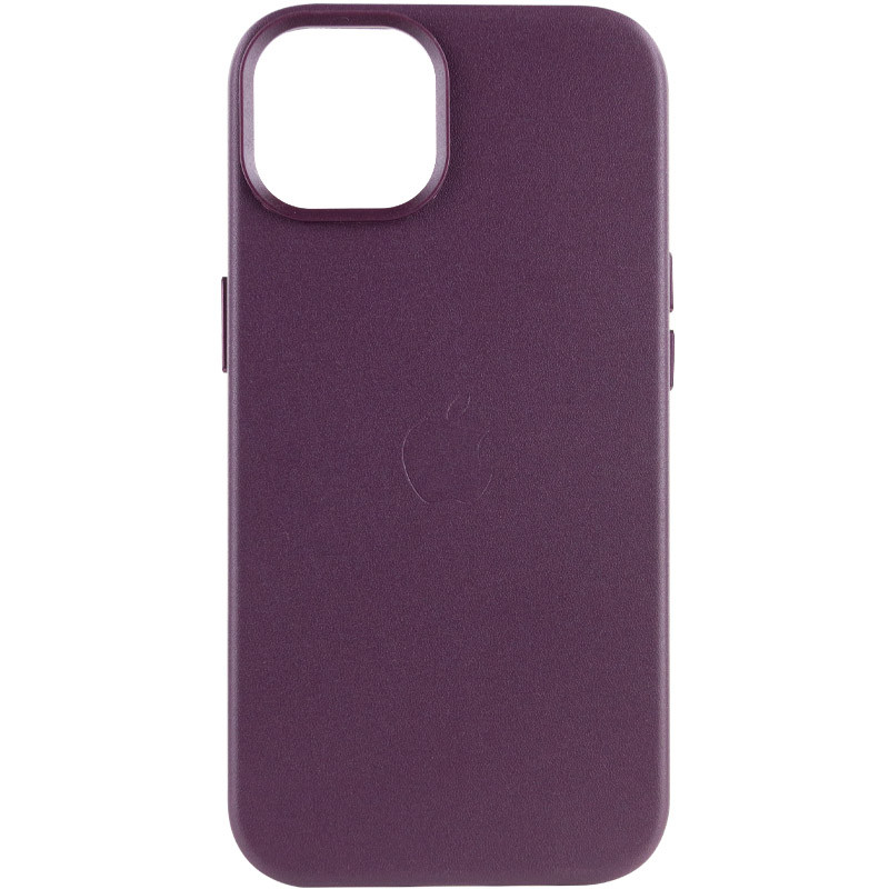 

Шкіряний чохол Leather Case (AA Plus) with MagSafe для Apple iPhone 12 Pro Max (Dark Cherry)
