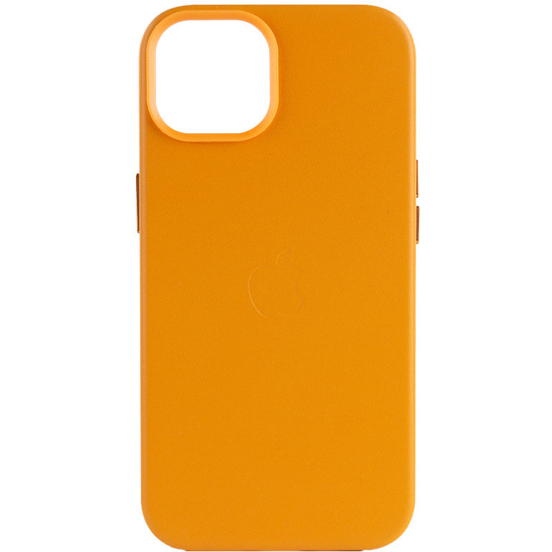 

Шкіряний чохол Leather Case (AA Plus) with MagSafe для Apple iPhone 13 (6.1") (Golden Brown)