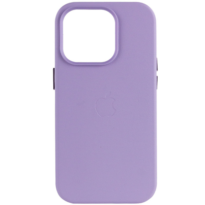 

Кожаный чехол Leather Case (AA Plus) with MagSafe для Apple iPhone 13 Pro Max (6.7") Elegant purple (225369)