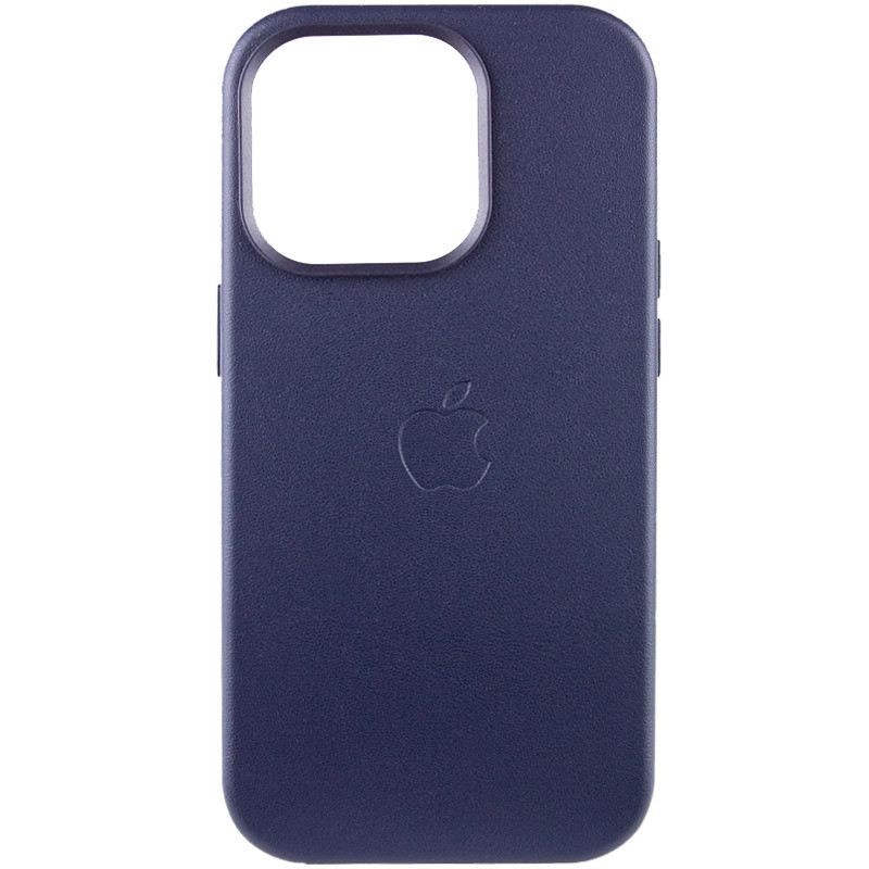 

Кожаный чехол Leather Case (AA Plus) with MagSafe для Apple iPhone 14 Pro Max (6.7") Violet (225483)