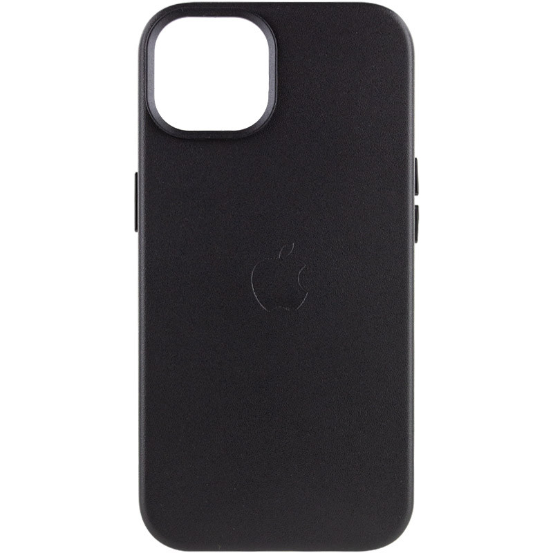 

Кожаный чехол Leather Case (AA) with MagSafe для Apple iPhone 13 (6.1") Black (216061)