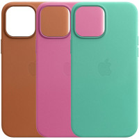 Кожаный чехол Leather Case (AA) with MagSafe для Apple iPhone 13 Pro (6.1")