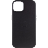 Кожаный чехол Leather Case (AA) with MagSafe для Apple iPhone 14 (6.1")