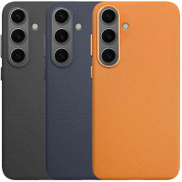 Кожаный чехол Leather Case (AAA) для Samsung Galaxy S25 Edge