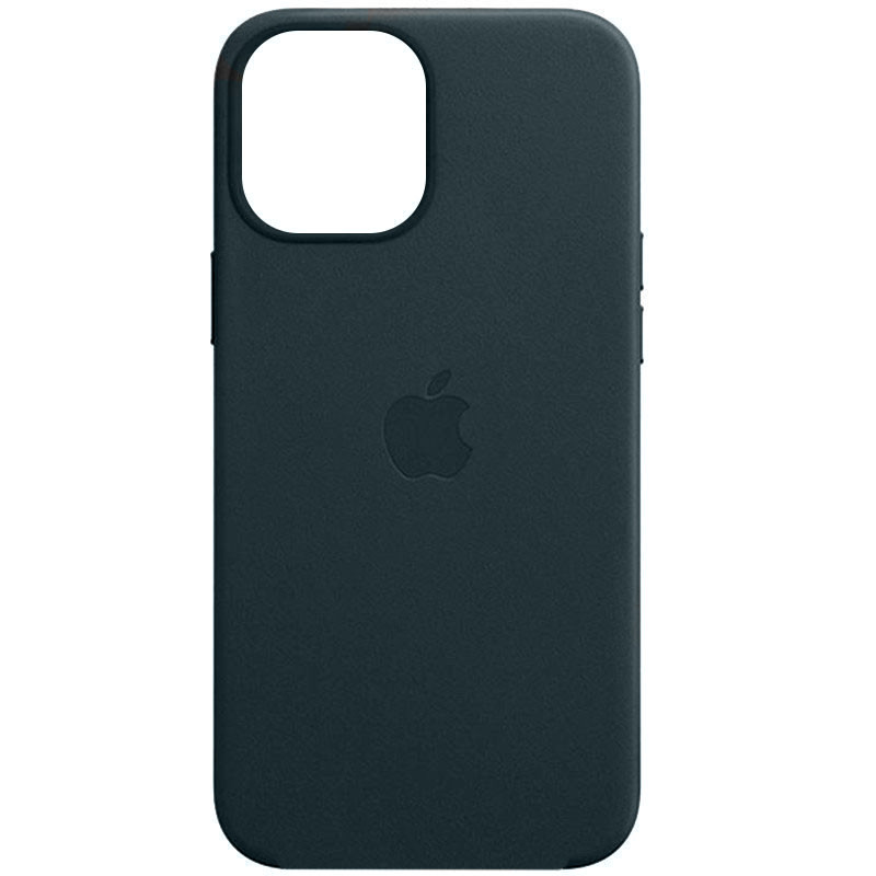 

Кожаный чехол Leather Case (AAA) with MagSafe для Apple iPhone 13 Pro (6.1") Sequoia Green (247141)