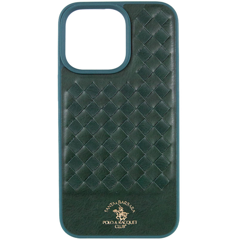 

Шкіряний чохол Polo Santa Barbara для Apple iPhone 13 Pro (6.1") (Green)