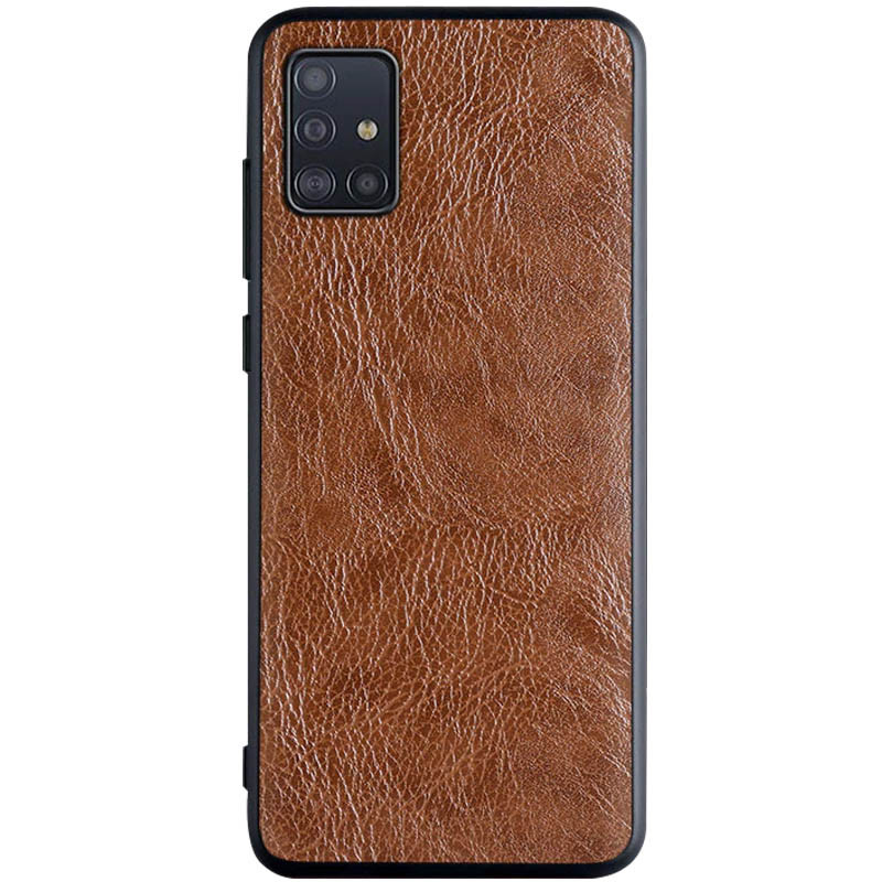 

Кожаный чехол PU Retro classic для Samsung Galaxy A51 Коричневый (147114)