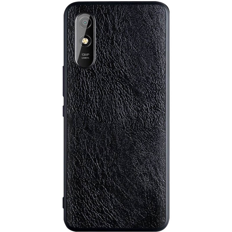 

Кожаный чехол PU Retro classic для Xiaomi Redmi 9A Черный (147134)