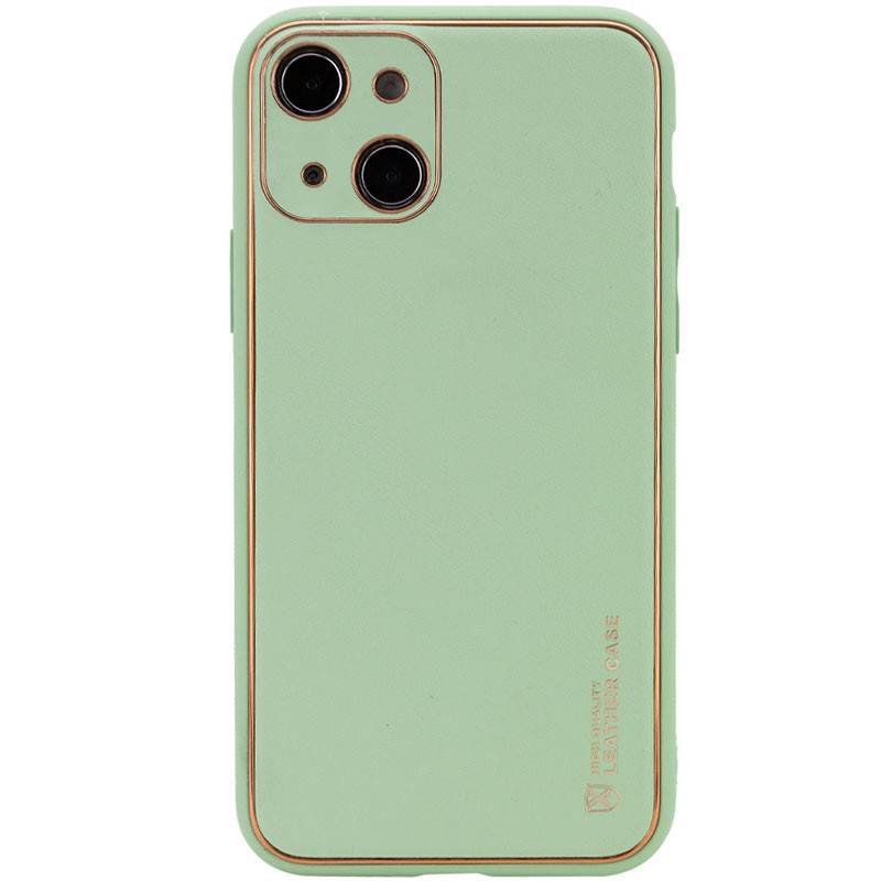 

Кожаный чехол Xshield для Apple iPhone 13 (6.1") Зеленый / Pistachio (200416)