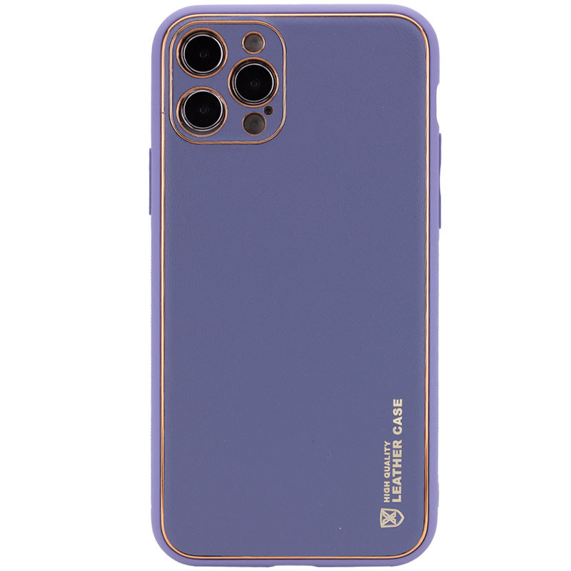 

Кожаный чехол Xshield для Apple iPhone 14 Pro Max (6.7") Серый / Lavender Gray (224424)