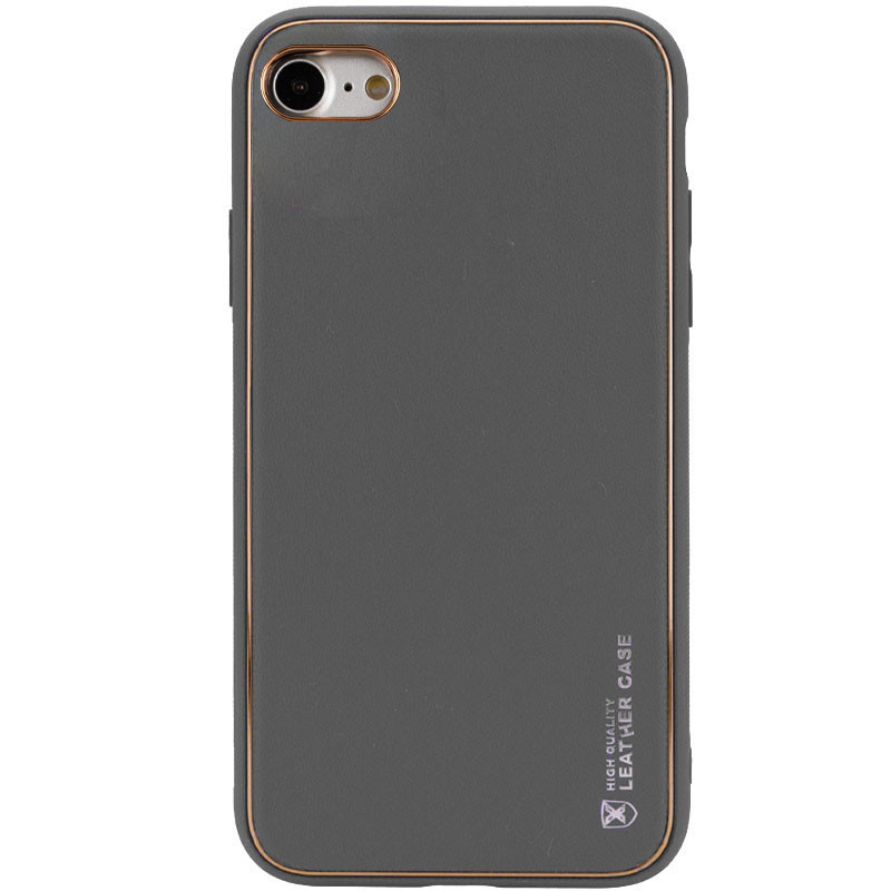 

Кожаный чехол Xshield для Apple iPhone 7 / 8 / SE (2020) (4.7") Серый / Gray (170973)