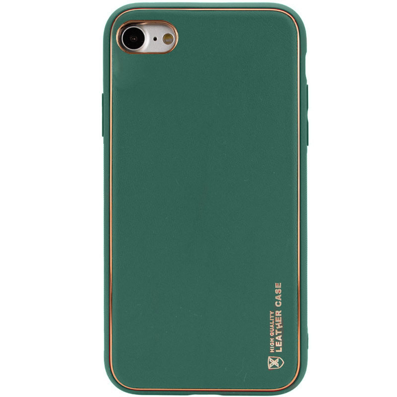 

Шкіряний чохол Xshield для Apple iPhone 7 (4.7'') (Зелений / Army green)