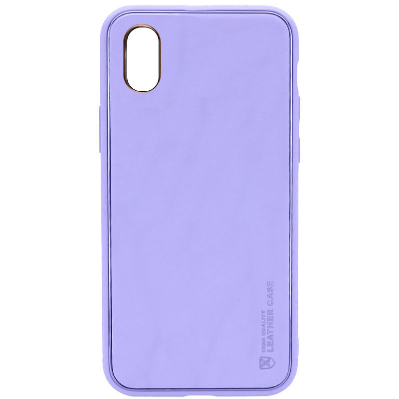 

Кожаный чехол Xshield для Apple iPhone XR (6.1") Сиреневый / Dasheen (214236)