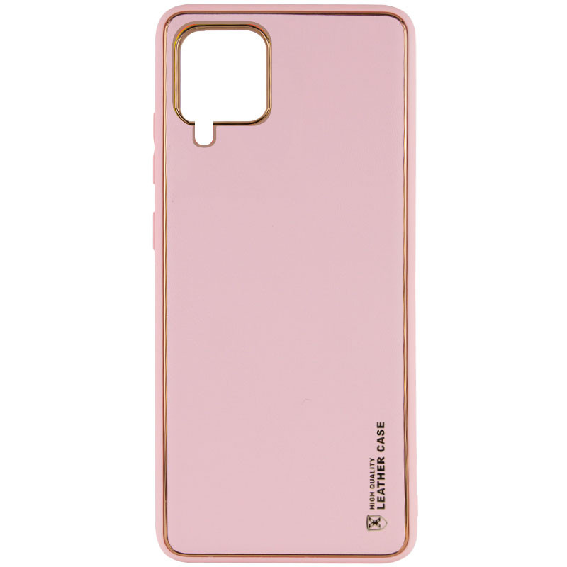 

Кожаный чехол Xshield для Samsung Galaxy A22 4G Розовый / Pink (200485)