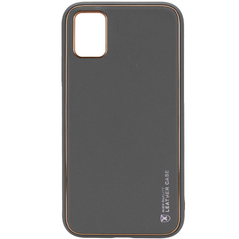 

Кожаный чехол Xshield для Samsung Galaxy A71 Серый / Gray (171593)