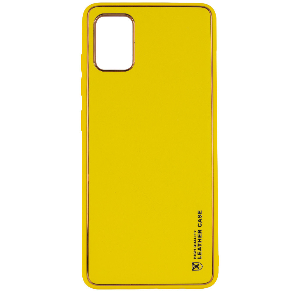 

Кожаный чехол Xshield для Samsung Galaxy A71 Желтый / Yellow (171585)