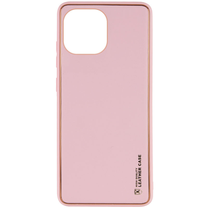 

Кожаный чехол Xshield для Xiaomi Mi 11 Lite Розовый / Pink (200502)