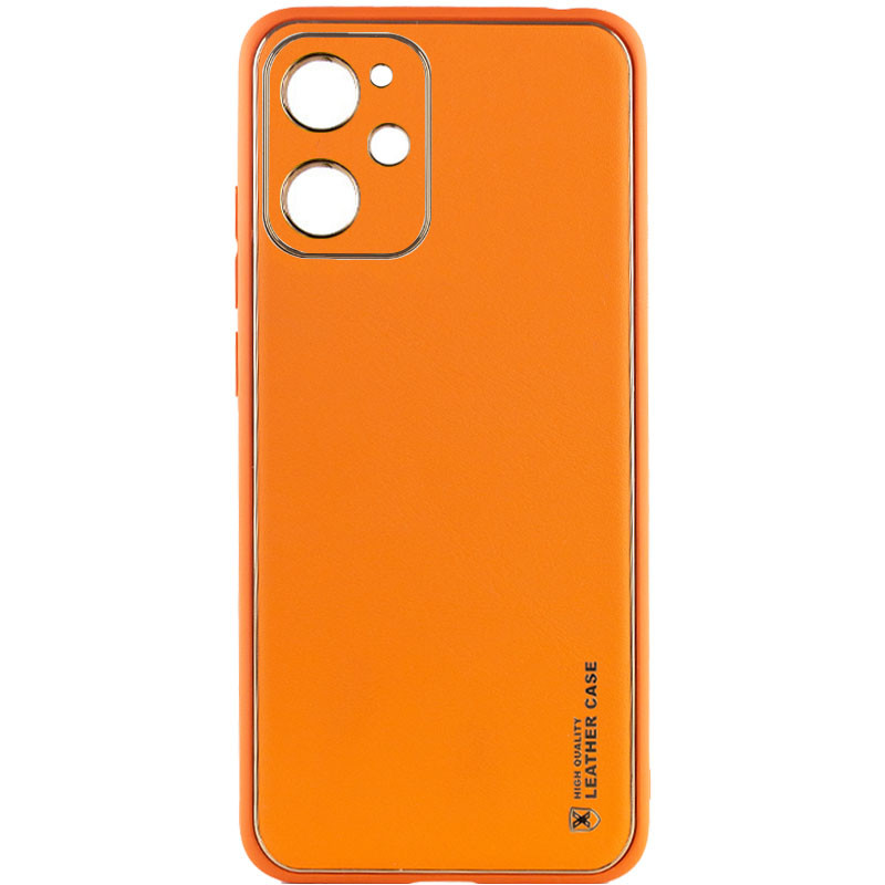 

Шкіряний чохол Xshield для Xiaomi Redmi Note 12 Pro 5G (Помаранчевий / Apricot)