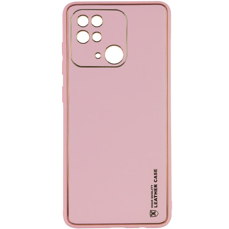 

Кожаный чехол Xshield для Xiaomi Redmi 10C Розовый / Pink (223544)