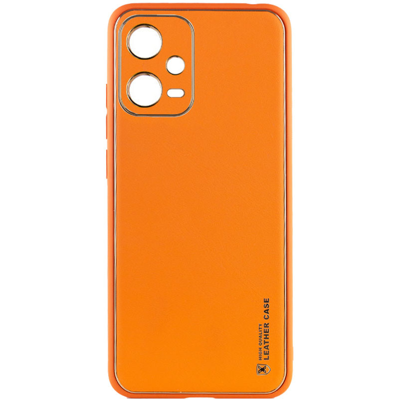 

Кожаный чехол Xshield для Xiaomi Redmi Note 12 Pro 5G Оранжевый / Apricot (251455)