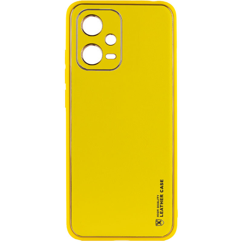 

Кожаный чехол Xshield для Xiaomi Redmi Note 12 Pro 5G Желтый / Yellow (251450)