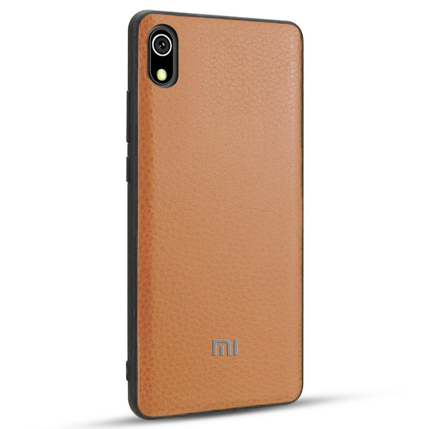 

Кожаная накладка Classic series для Xiaomi Redmi 7A Коричневый (112790)