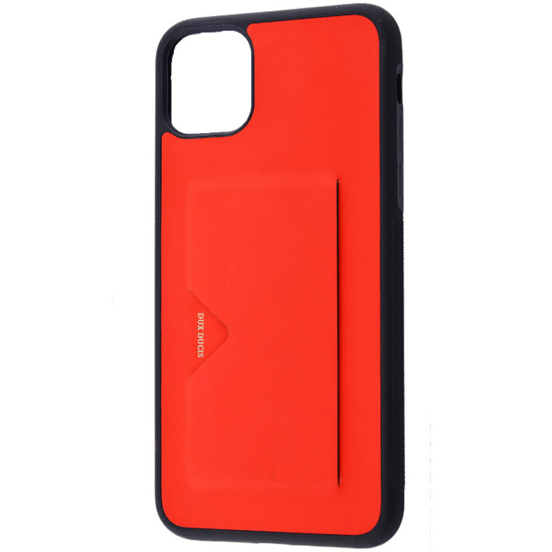 

Кожаная накладка Dux Ducis Pocard для Apple iPhone 11 (6.1") Красный (113825)