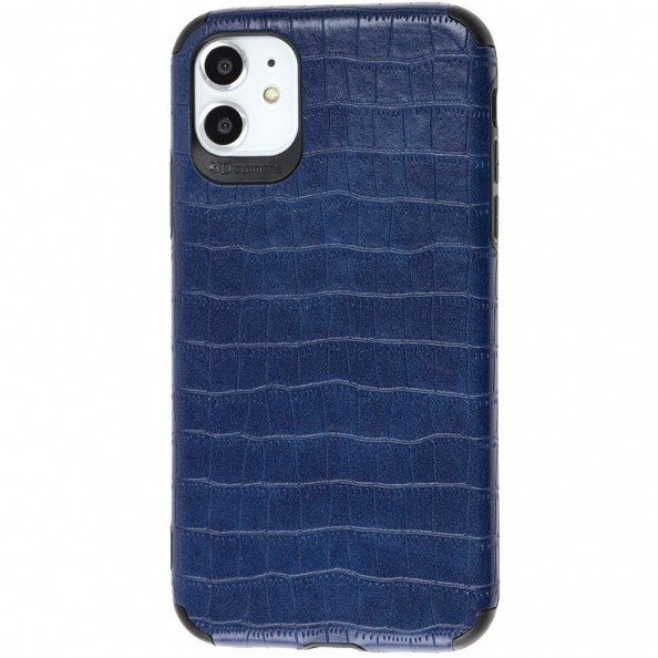 

Кожаная накладка Epic Vivi Crocodile series для Apple iPhone 11 (6.1") Синий (124244)