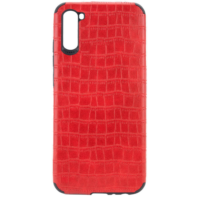 

Кожаная накладка Epic Vivi Crocodile series для Realme 6 Pro Красный (131785)