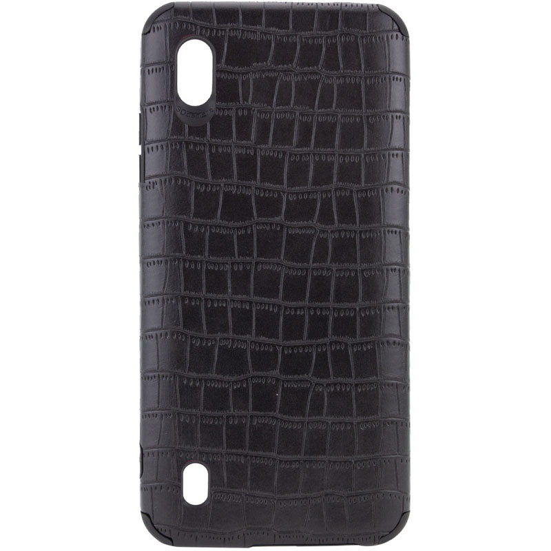 

Кожаная накладка Epic Vivi Crocodile series для Samsung Galaxy A01 Черный (131771)