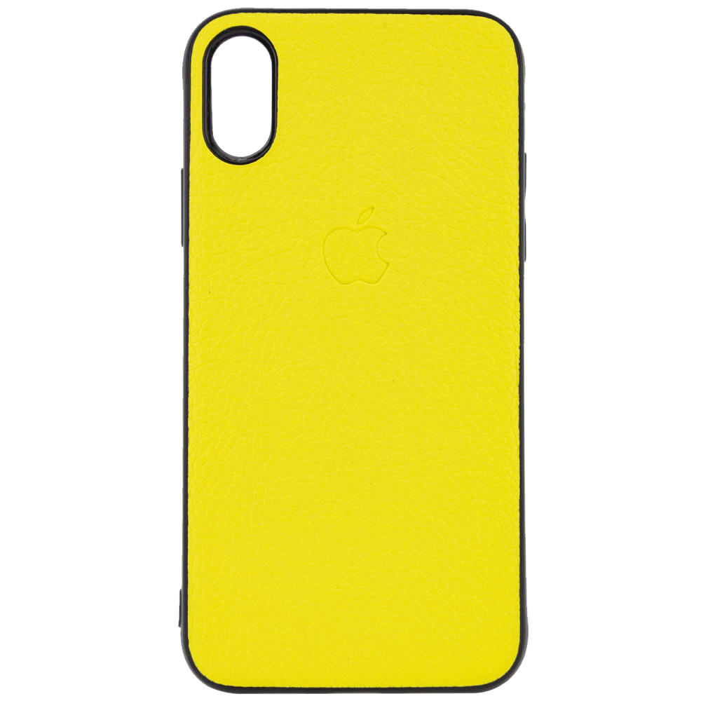 

Кожаная накладка Epic Vivi Logo series для Apple iPhone X (5.8") Желтый (116853)