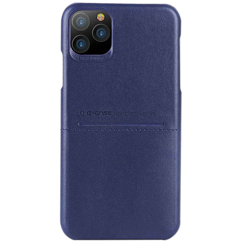 

Шкіряна накладка G-Case Cardcool Series для Apple iPhone 11 Pro Max (6.5") (Синій)