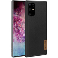 Кожаная накладка G-Case Sheep Skin Dark Series для Samsung Galaxy S20+