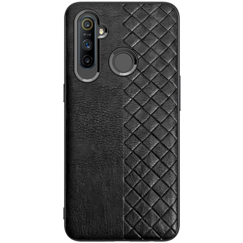 

Кожаная накладка WeaveSide (PU) для Realme C3 Черный (139940)