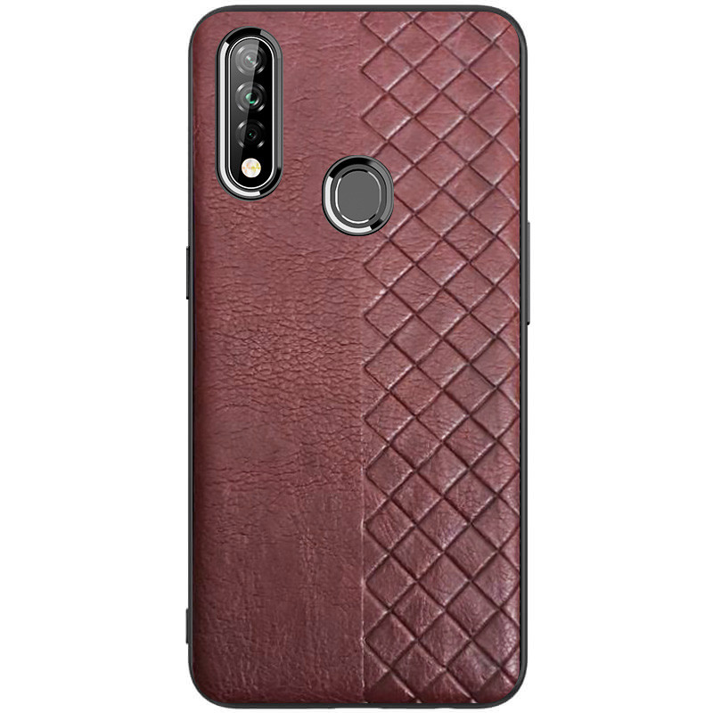 

Кожаная накладка WeaveSide (PU) для Oppo A31 Темно-коричневый (140702)