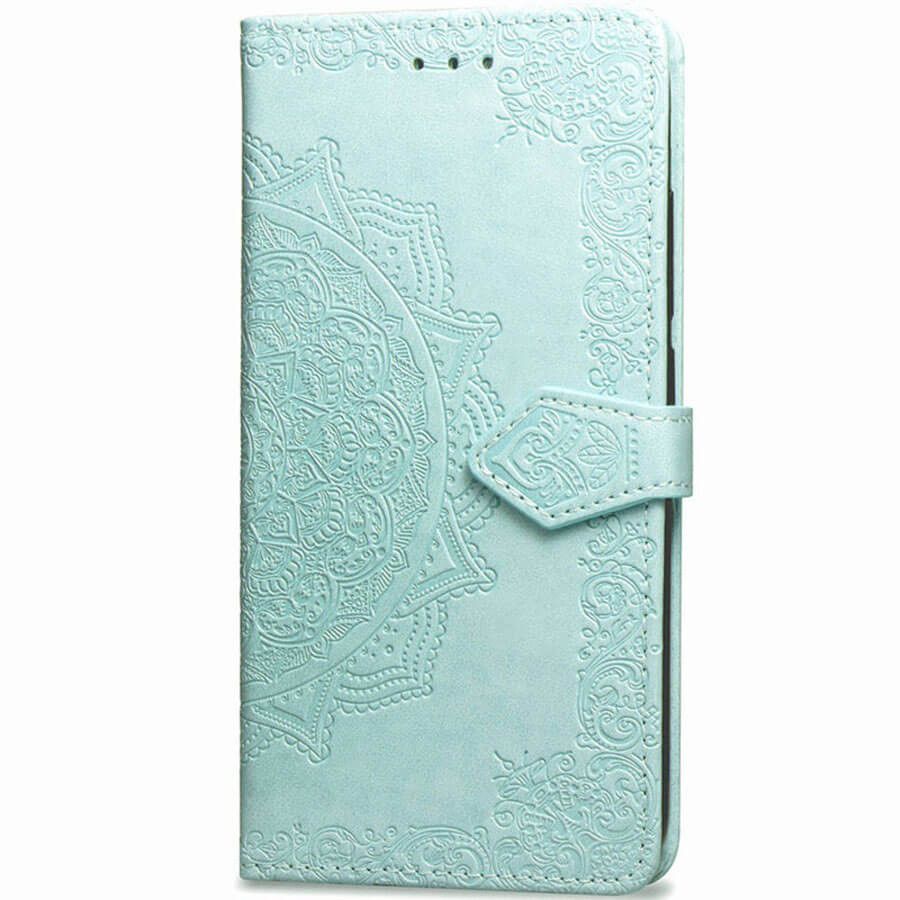 

Кожаный чехол (книжка) Art Case с визитницей для Meizu M5s Бирюзовый (117723)