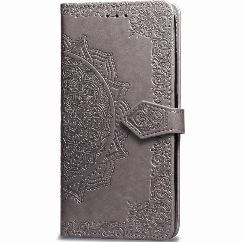 

Кожаный чехол (книжка) Art Case с визитницей для Samsung Galaxy A70 (A705F) Серый (108002)