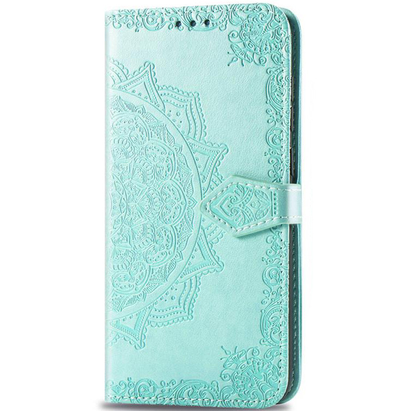 

Кожаный чехол (книжка) Art Case с визитницей для Samsung Galaxy M10 Бирюзовый (102720)