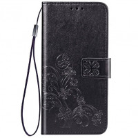 

Кожаный чехол (книжка) Four-leaf Clover с визитницей для Samsung Galaxy A30s
