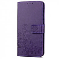 

Кожаный чехол (книжка) Four-leaf Clover с визитницей для Xiaomi Redmi 4X