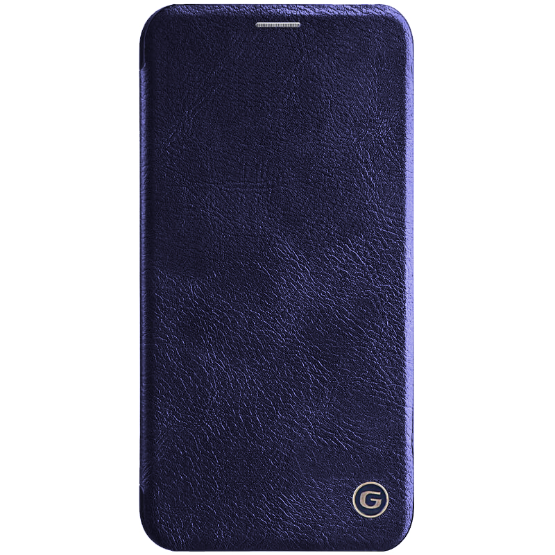

Кожаный чехол книжка G-Case Vintage Business Series для Apple iPhone 11 Pro (5.8") Синий (112340)
