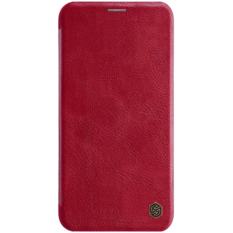 

Кожаный чехол (книжка) Nillkin Qin Series для Apple iPhone 11 Pro Max (6.5") Красный (110073)