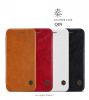 

Кожаный чехол (книжка) Nillkin Qin Series для Apple iPhone 8 (4.7")