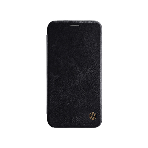 

Кожаный чехол (книжка) Nillkin Qin Series для Apple iPhone XR (6.1") Черный (87789)