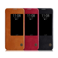 

Кожаный чехол (книжка) Nillkin Qin Series для Huawei Mate 20 Pro