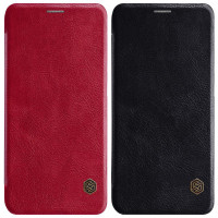

Кожаный чехол (книжка) Nillkin Qin Series для Huawei P Smart Z