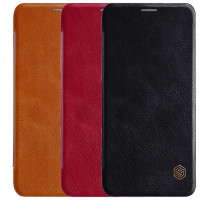 

Кожаный чехол (книжка) Nillkin Qin Series для LG G7+ / LG G7 ThinQ