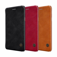 

Кожаный чехол (книжка) Nillkin Qin Series для Samsung G615 Galaxy J7 Max