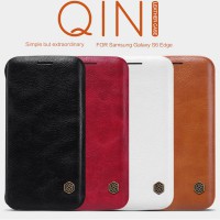 

Кожаный чехол (книжка) Nillkin Qin Series для Samsung G925F Galaxy S6 Edge