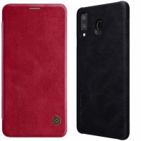 

Кожаный чехол (книжка) Nillkin Qin Series для Samsung Galaxy A8 Star (A9 Star)